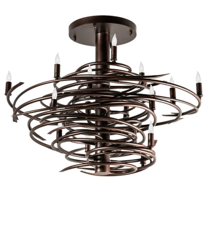 Cyclone 15 - Light Chandelier