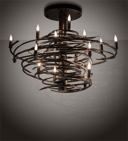 Cyclone 15 - Light Chandelier