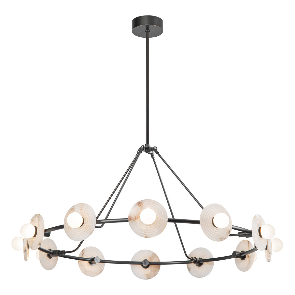 Dahlia 12 - Light LED Chandelier