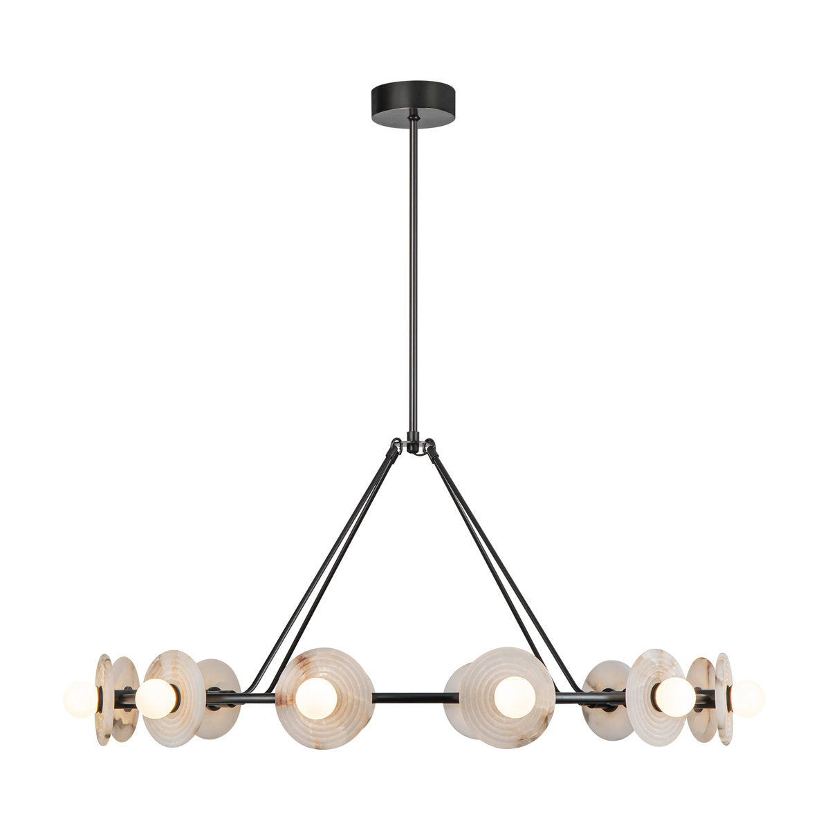 Dahlia 12 - Light LED Chandelier