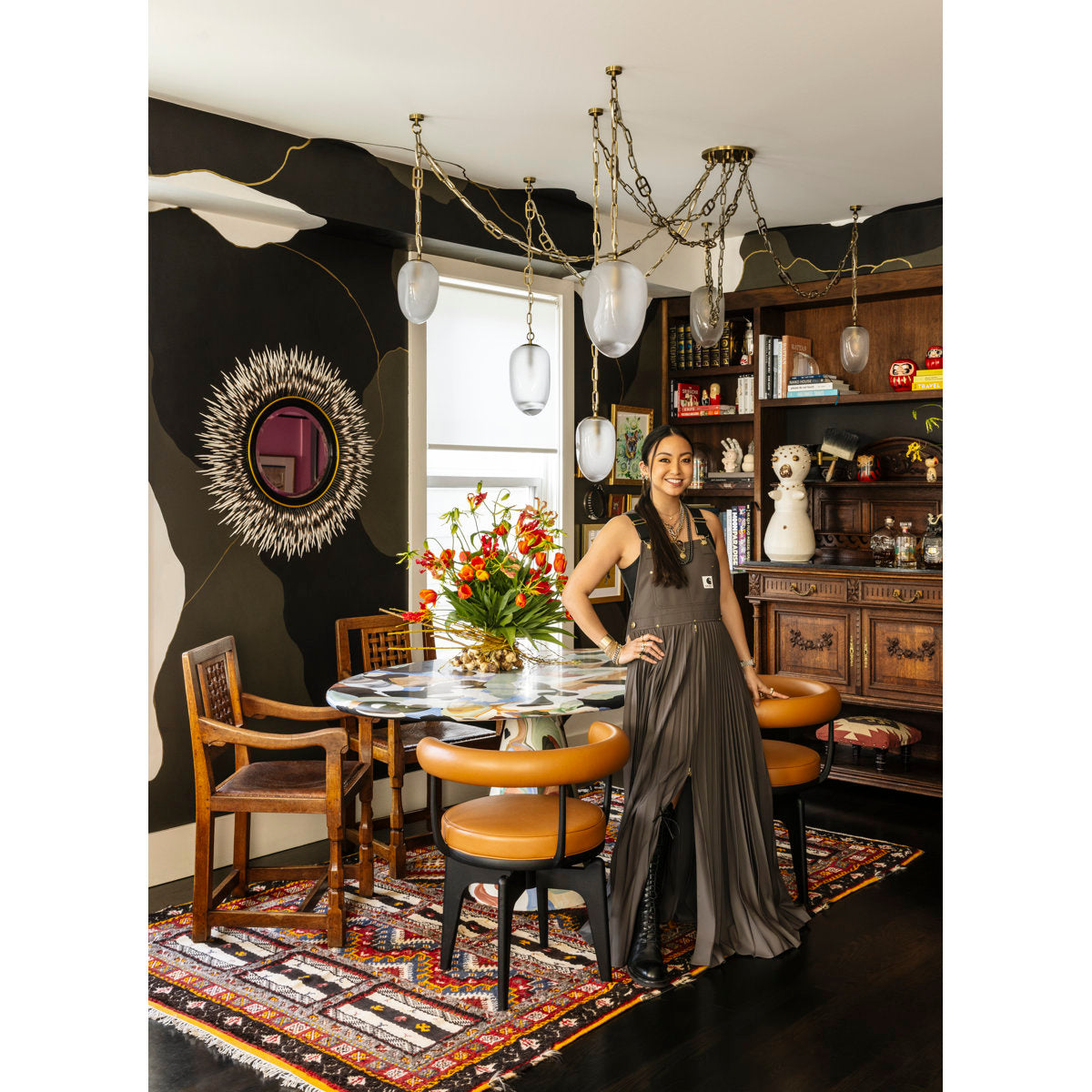 Daith Light Chandelier by Noz Nozawa for Corbett Lighting