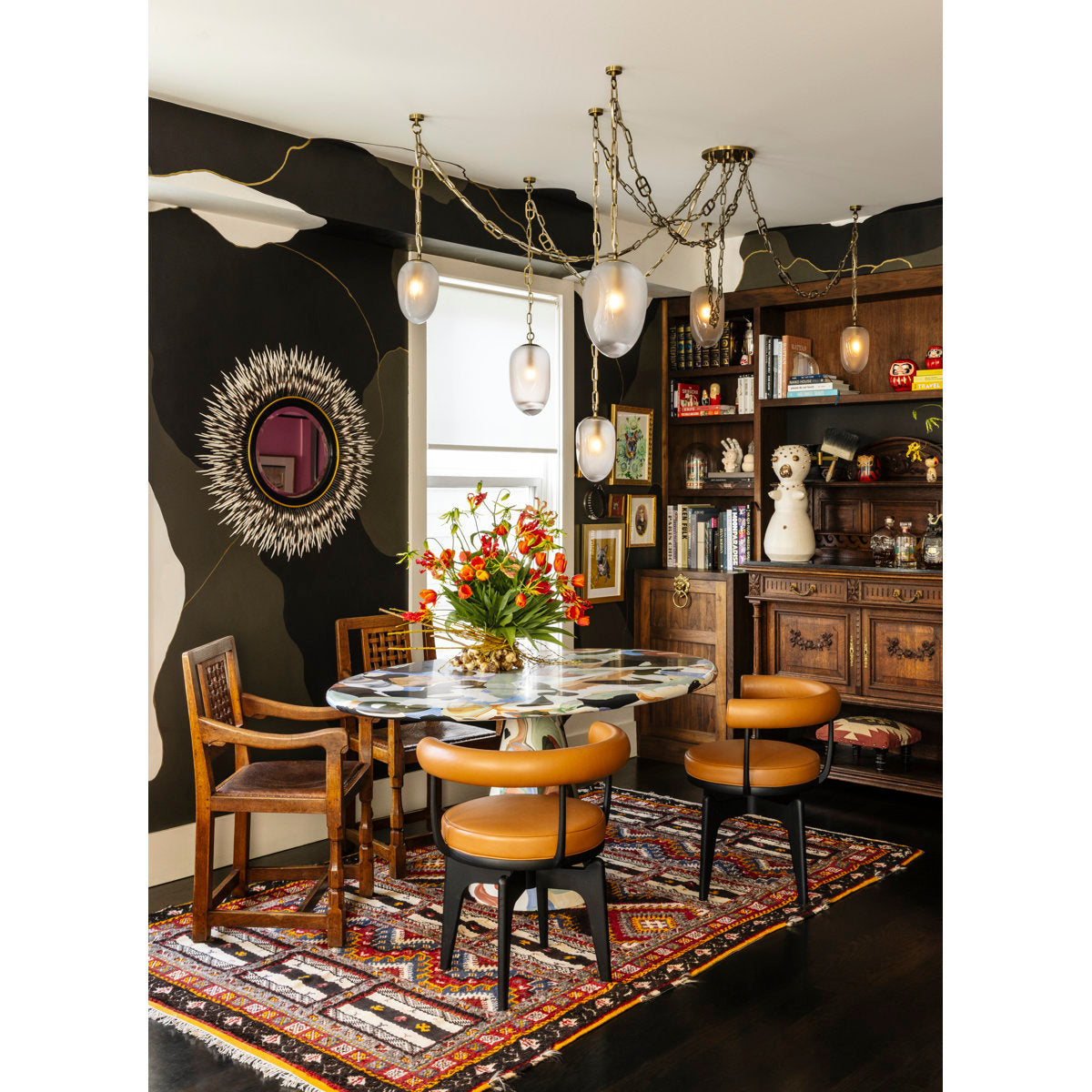 Daith Light Chandelier by Noz Nozawa for Corbett Lighting