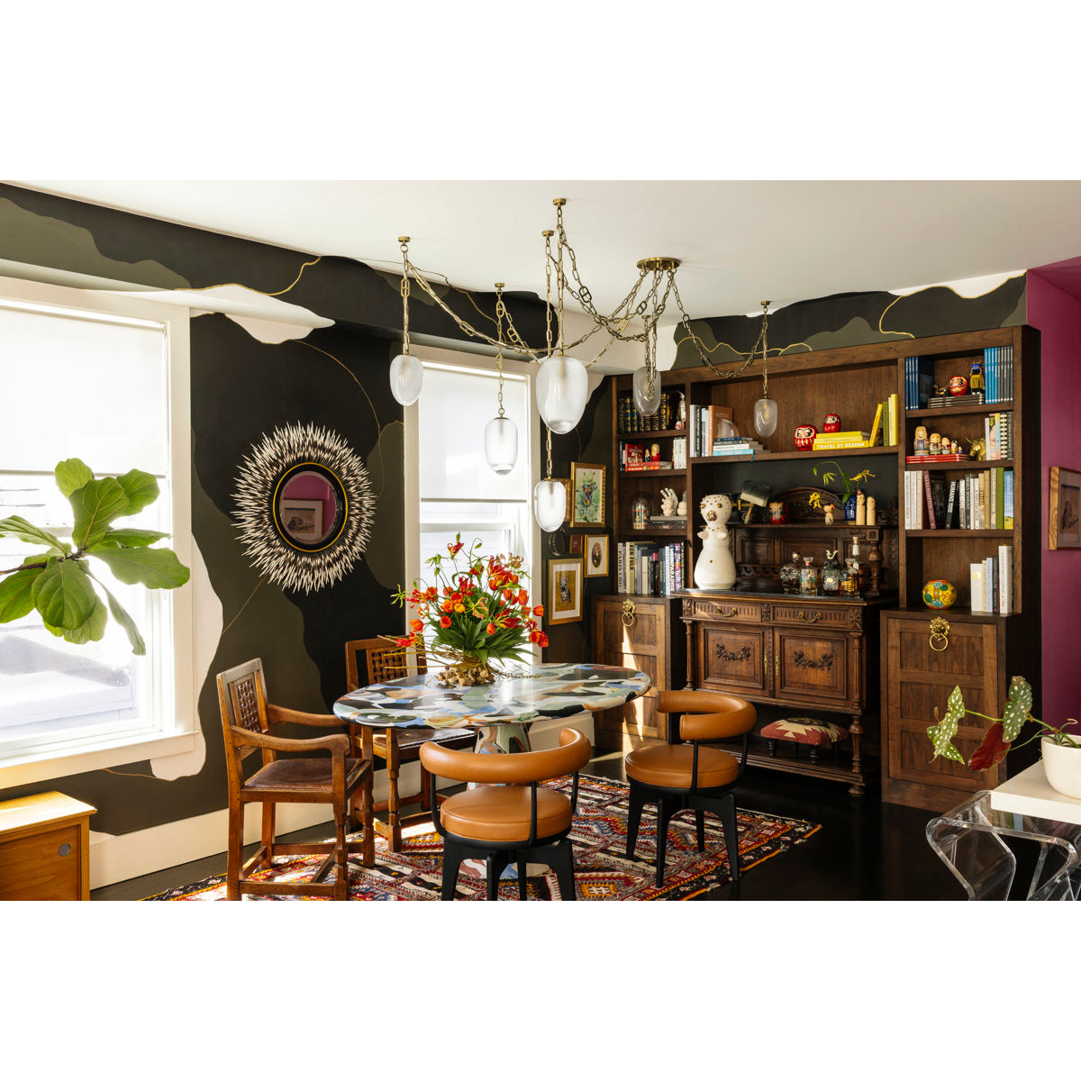 Daith Light Chandelier by Noz Nozawa for Corbett Lighting
