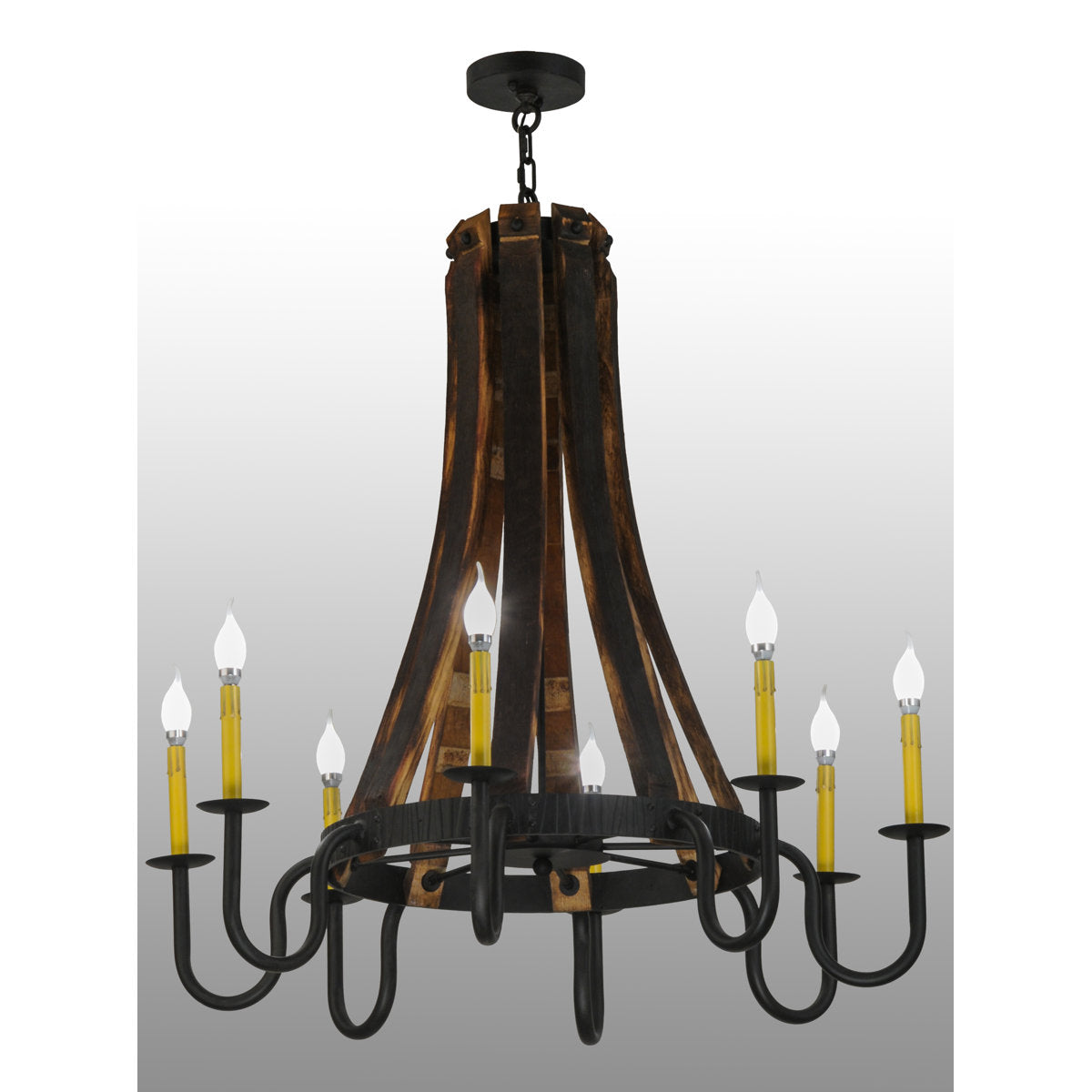 Damascus 8 - Light Chandelier