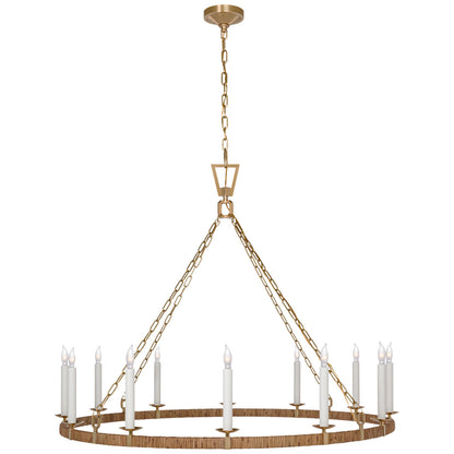Darlana 12 - Light Wagon Wheel Chandelier