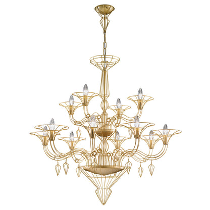 Dedalo 12 - Light Chandelier