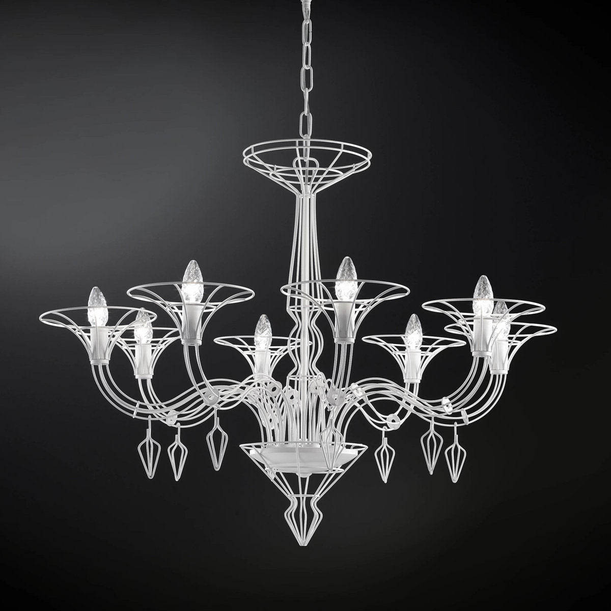 Dedalo 8 - Light Chandelier