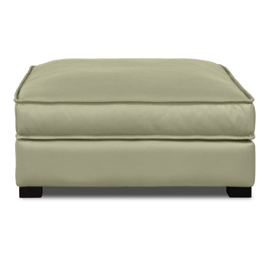 Delano Leather Ottoman