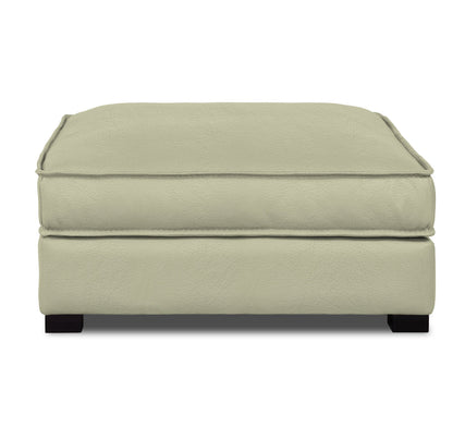 Delano Leather Ottoman