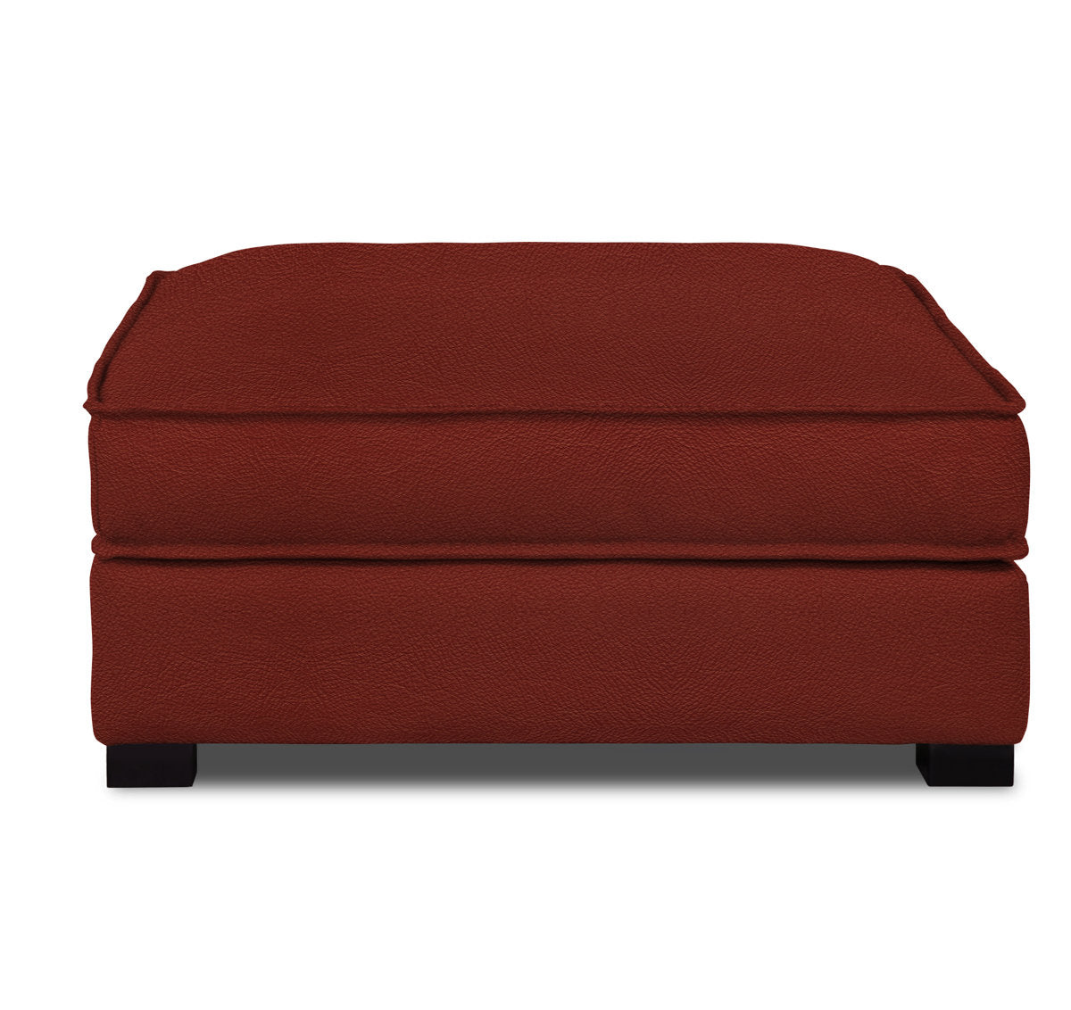 Delano Leather Ottoman