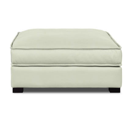 Delano Leather Ottoman