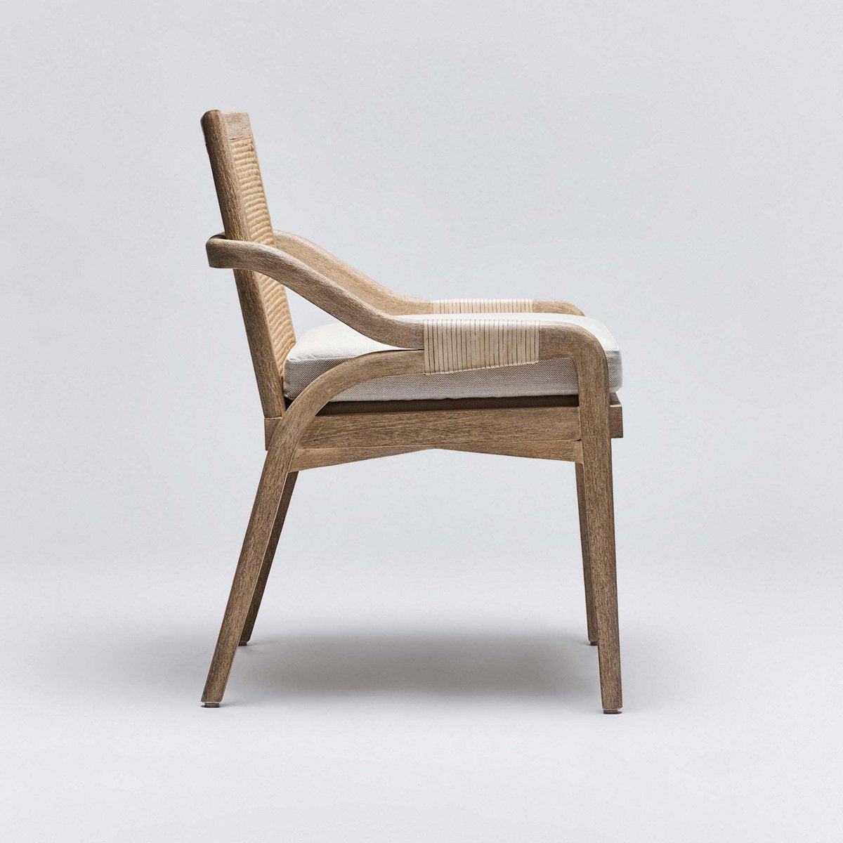 Delray Leather Arm Chair