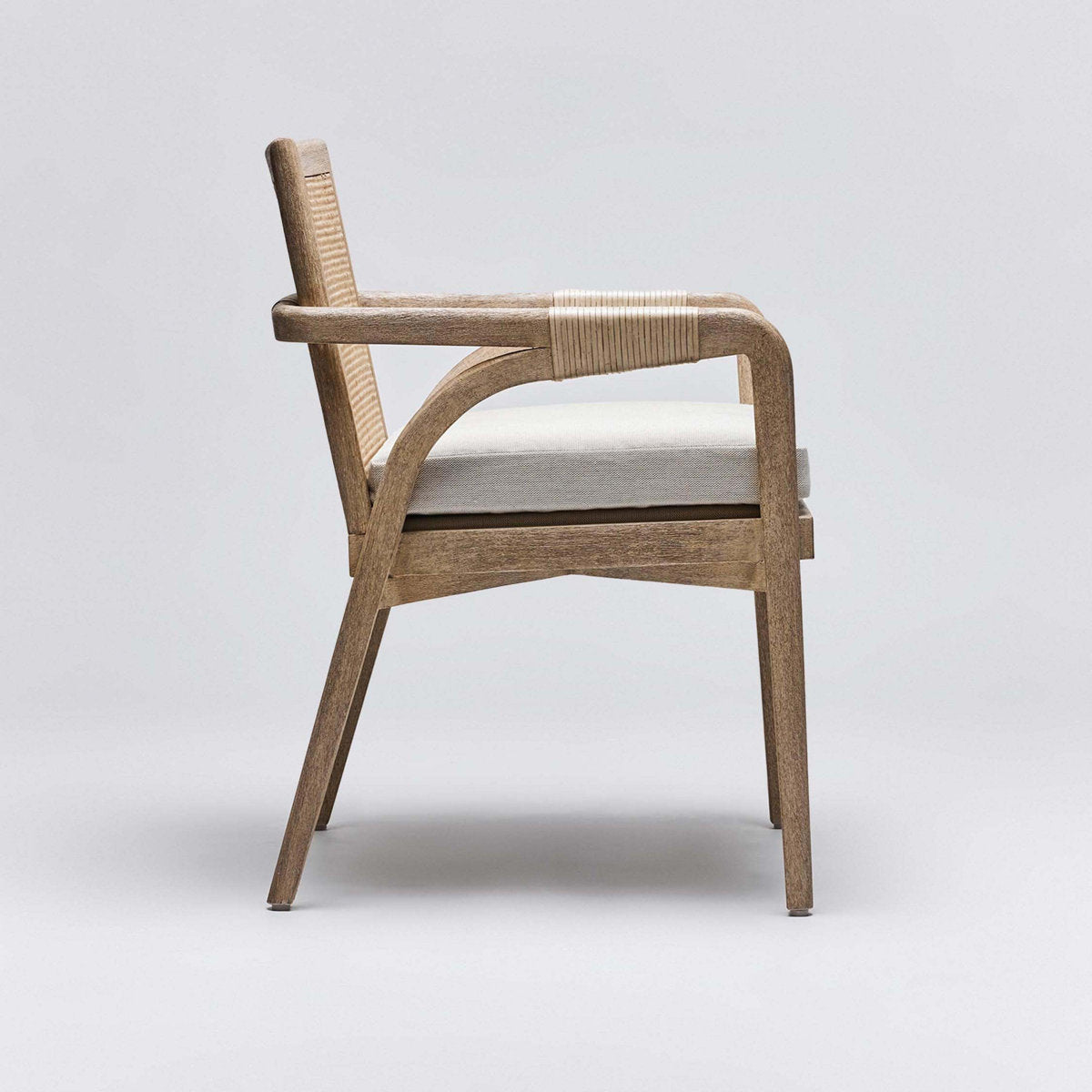 Delray Leather Arm Chair