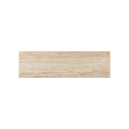 Demi Travertine Console Table