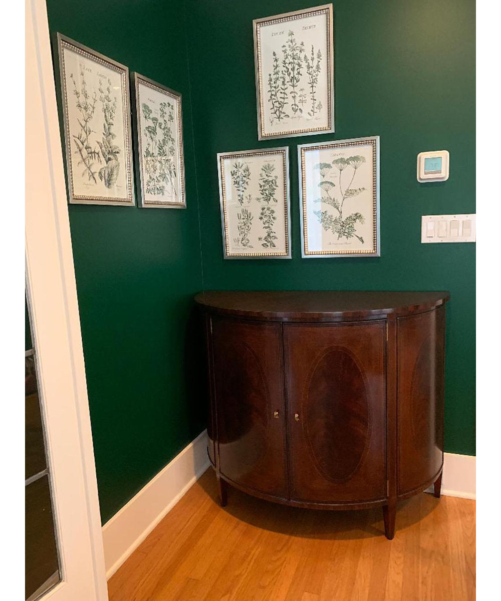Demilune Accent Cabinet