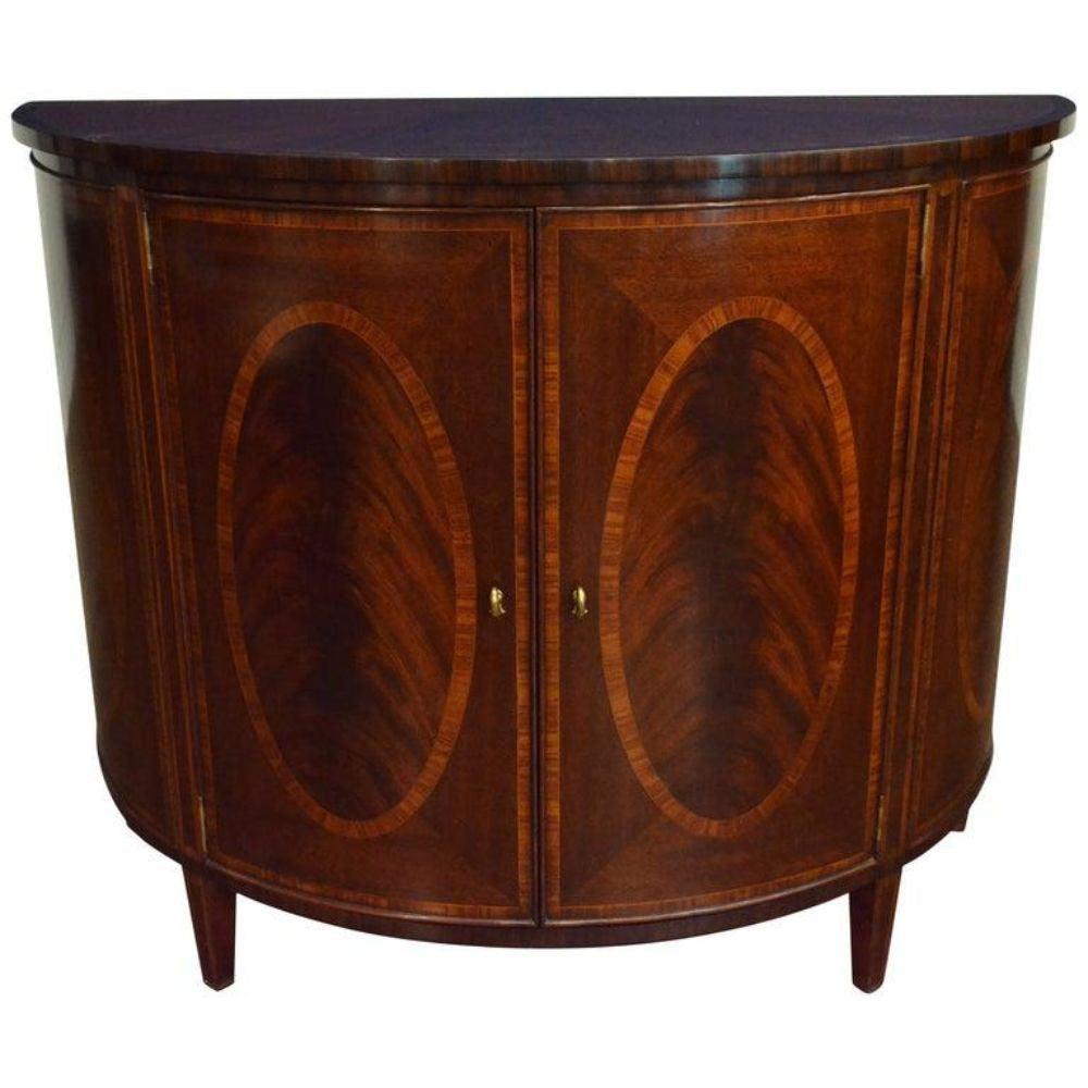 Demilune Accent Cabinet