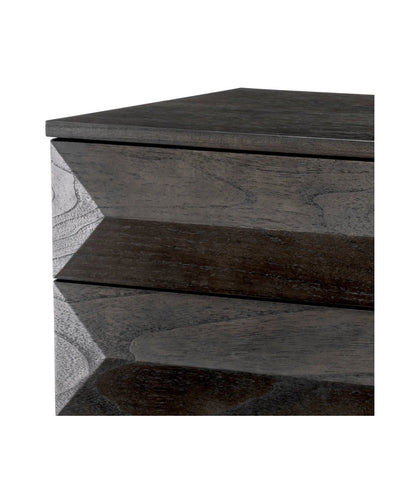 Denver 3 - Drawer Solid Wood Nightstand