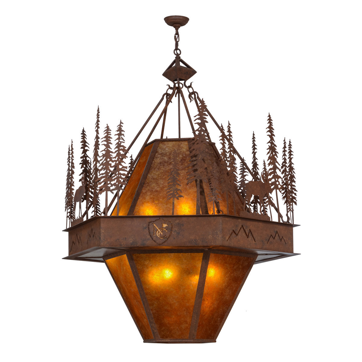 Derwent 8 - Light Chandelier
