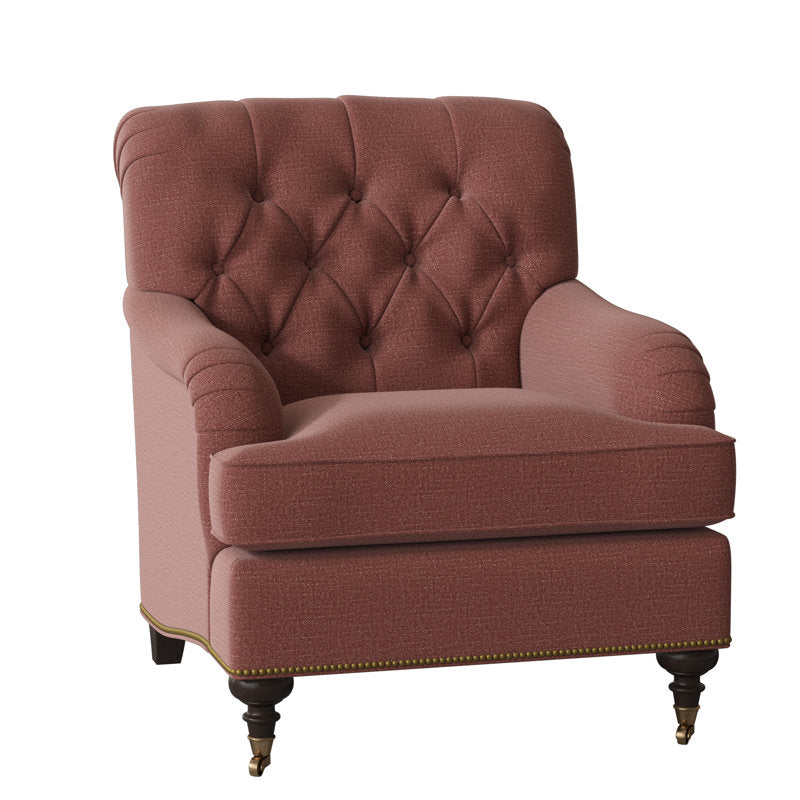 Devan Armchair Chair with Ottoman