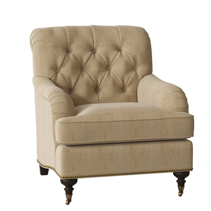 Devan Armchair Chair with Ottoman