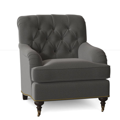 Devan Armchair Chair with Ottoman
