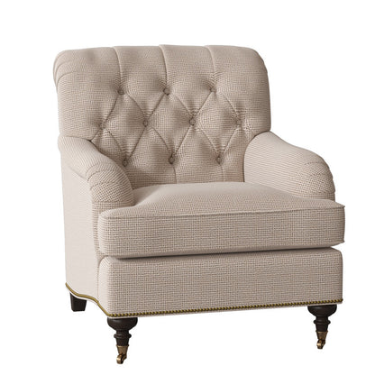 Devan Armchair Chair with Ottoman