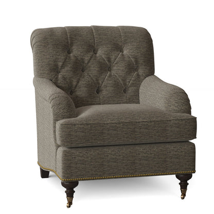 Devan Armchair Chair with Ottoman