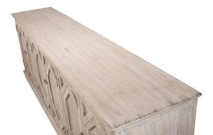 Diamond 112'' W Solid Wood Sideboard