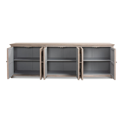 Diamond 112'' W Solid Wood Sideboard