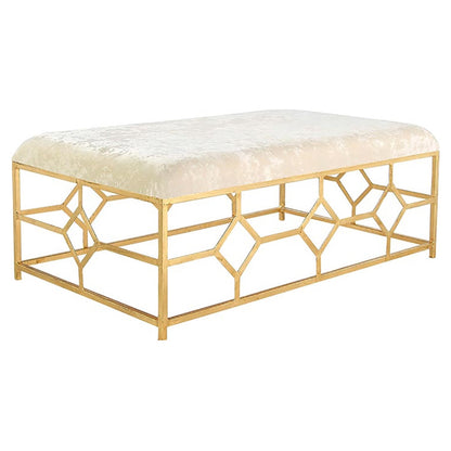 Diamond 52'' Wide Rectangle Cocktail Ottoman