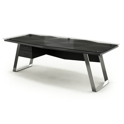 Diamond Glass Desk