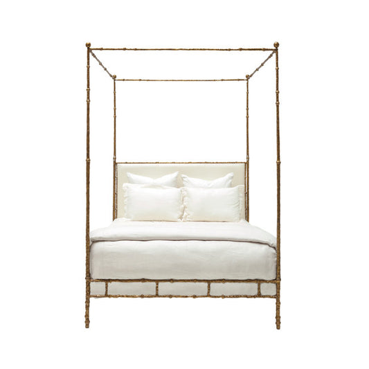 Diego Eastern King Upholstered Canopy Bed