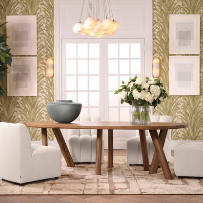 Dining Table Bayshore Oak Wood - Top
