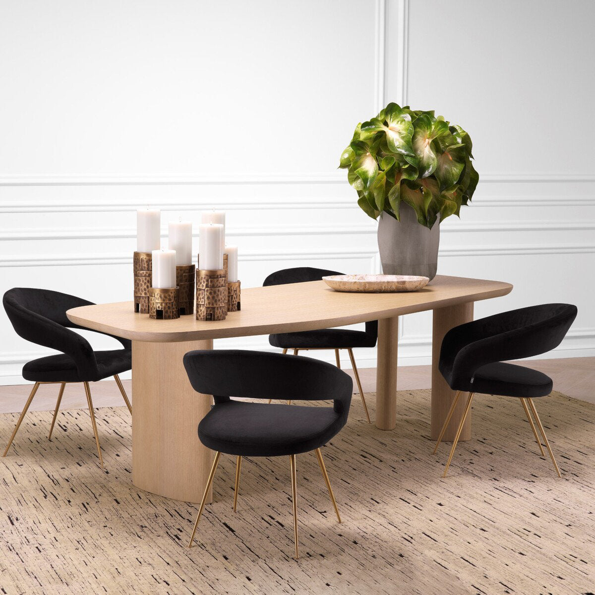 Dining Table Flemings Natural Oak Veneer - Top