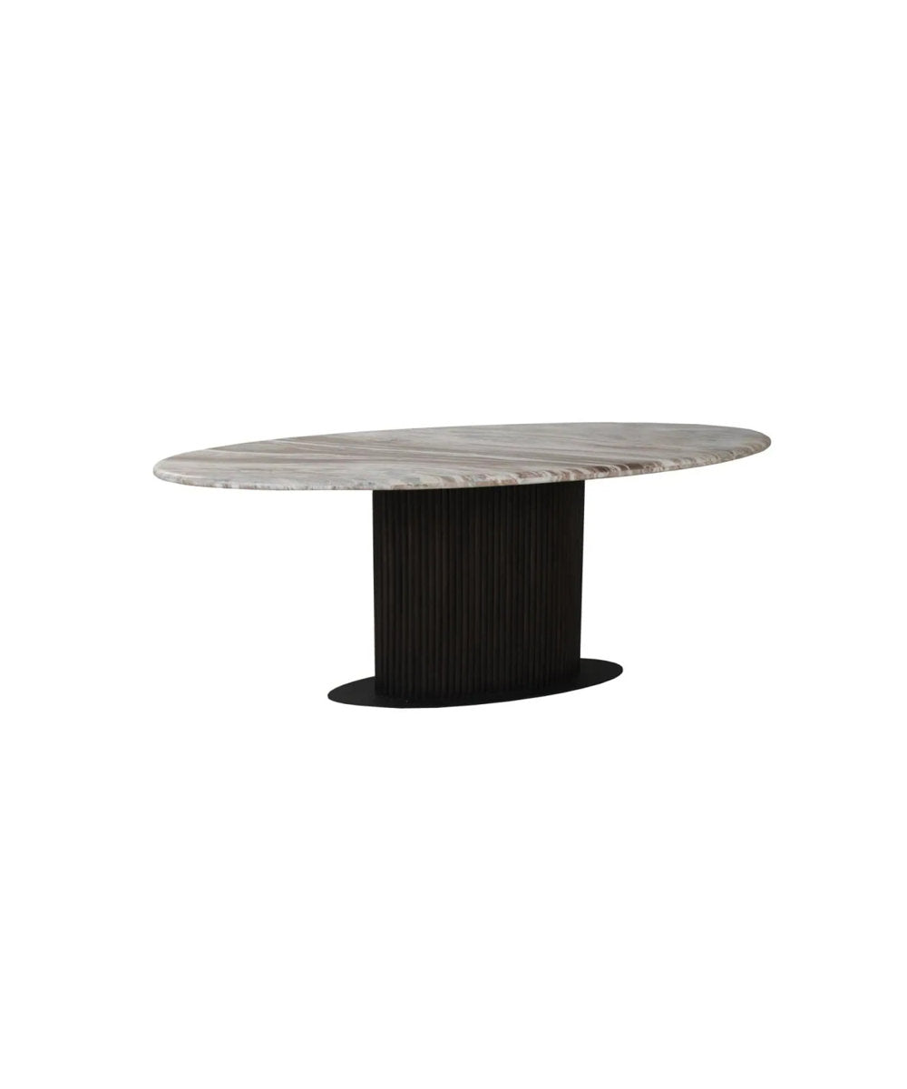 Dining Table Oval Marble Dining Table