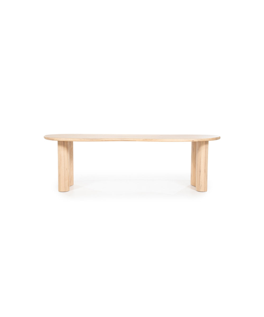 Dining Table Oval Solid Oak Dining Table