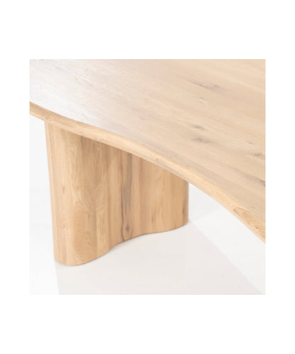 Dining Table Oval Solid Oak Dining Table
