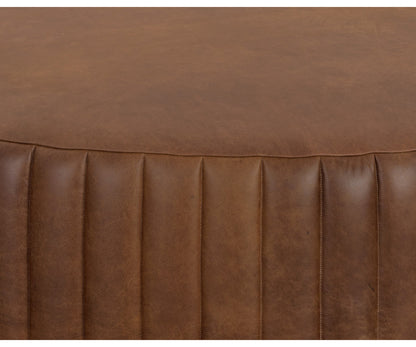 Divano Ottoman - Lucia Tobacco Leather