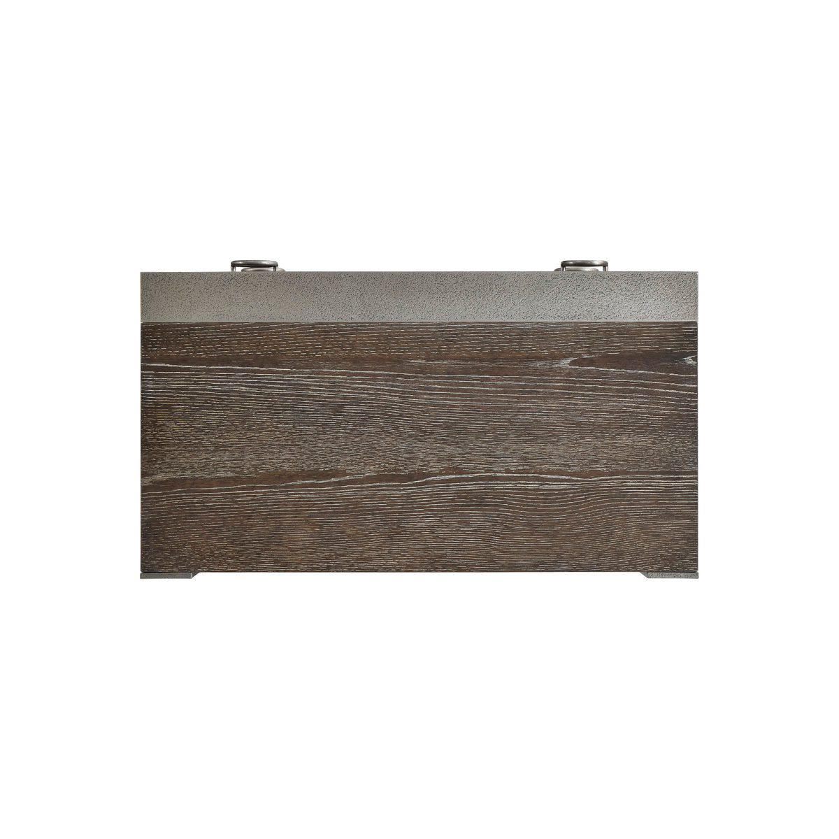 Dixon 2 - Drawer Metal Bachelor's Chest in Weathered Charcoal