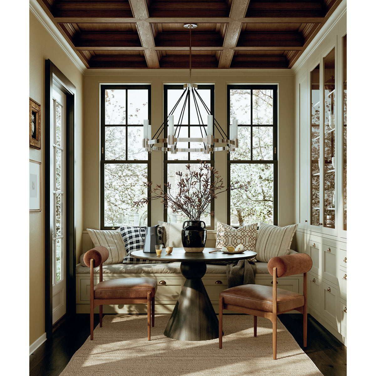 Dixon Chandelier (Natural Brass)