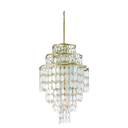 Dolce 12 - Light Unique Tiered Chandelier with Crystal Accents
