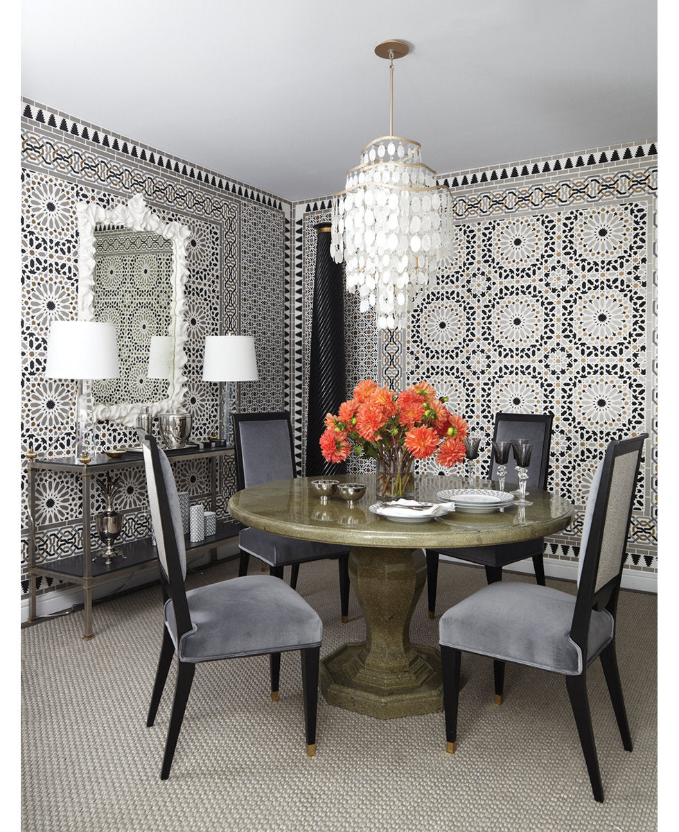 Dolce 7 - Light Unique / Statement Tiered Chandelier with Crystal Accents