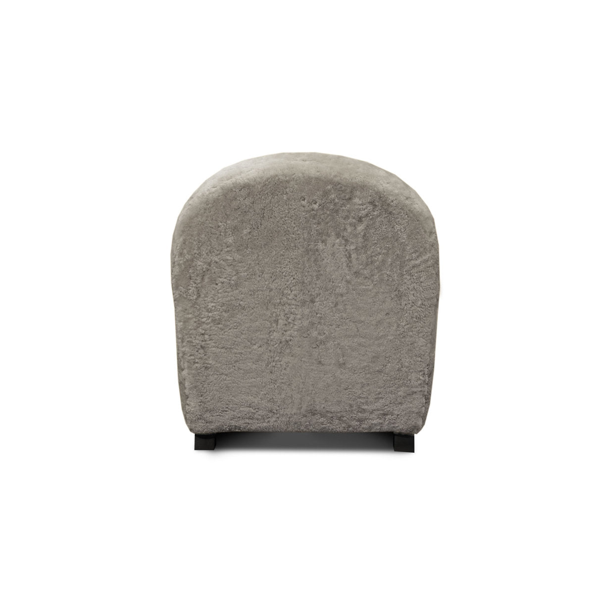 Dolly Leather Armchair Chair with Ottoman