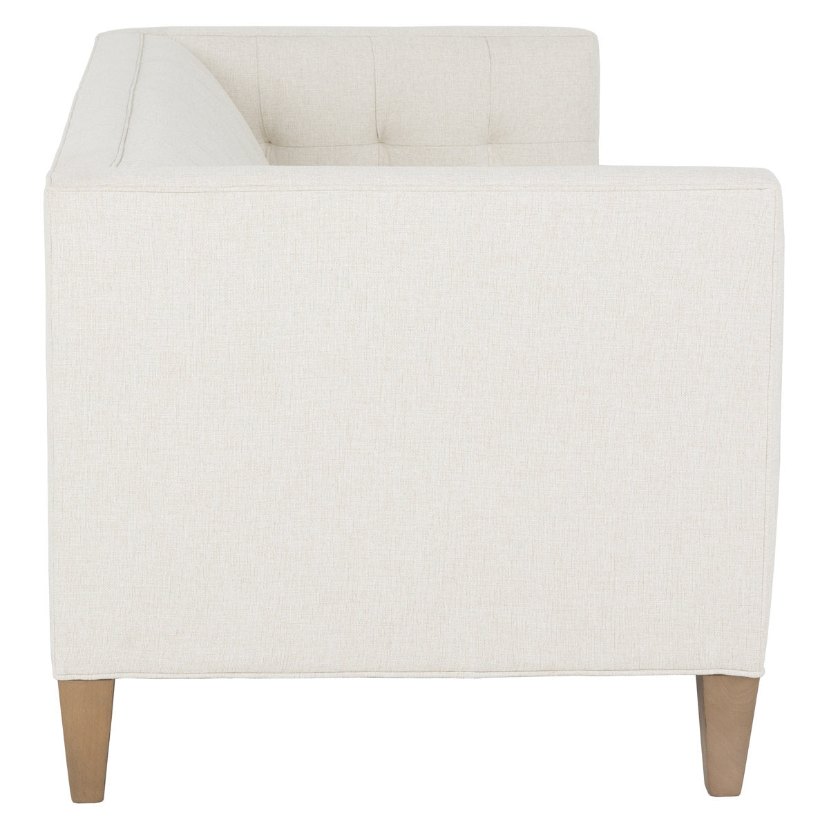 Dominique Leather Loveseat