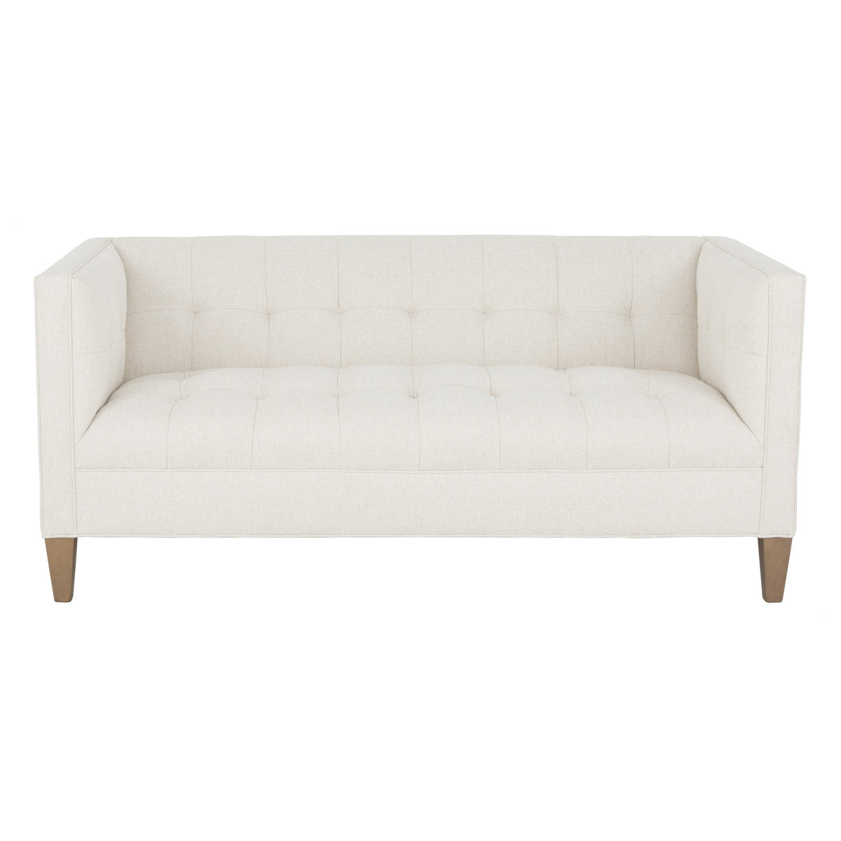 Dominique Leather Loveseat