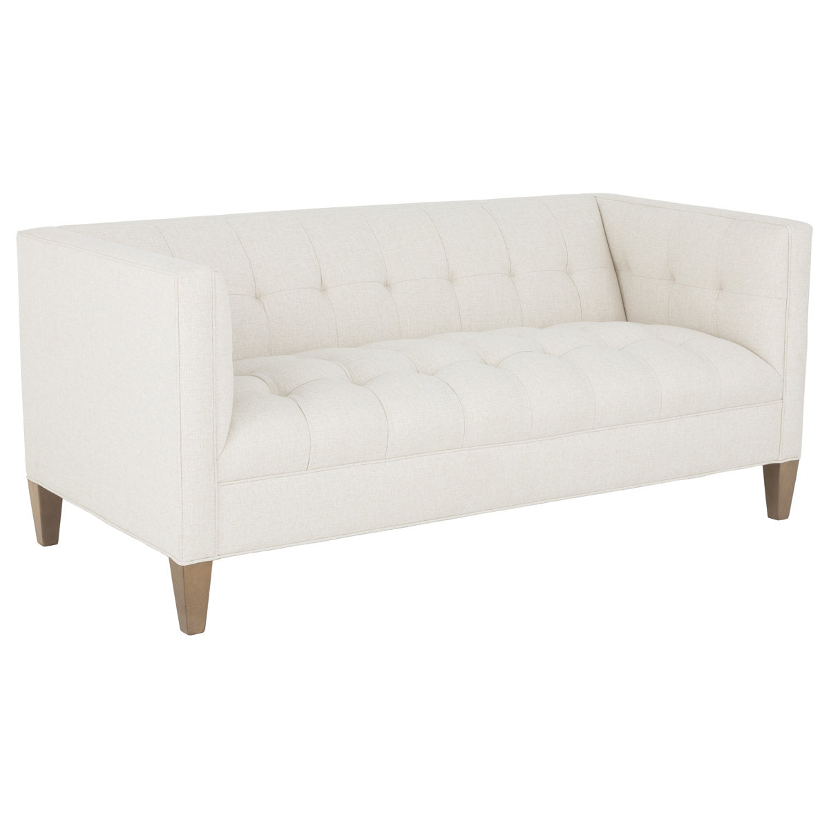 Dominique Leather Loveseat