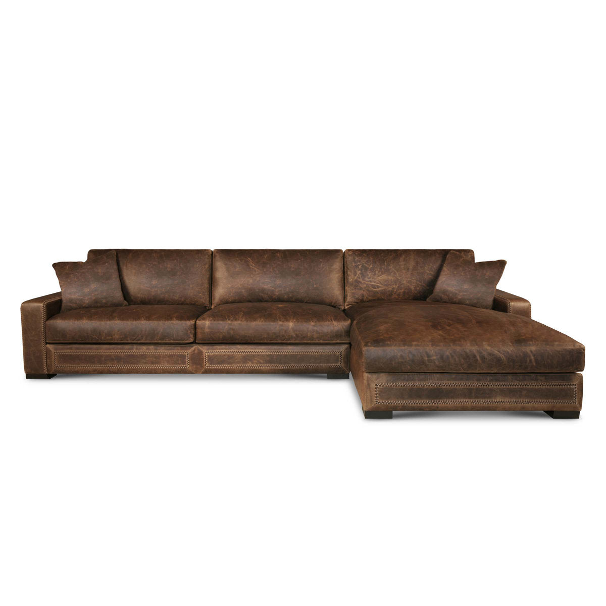 Downtown Cowboy Chaise Sectional