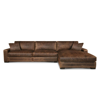 Downtown Cowboy Chaise Sectional