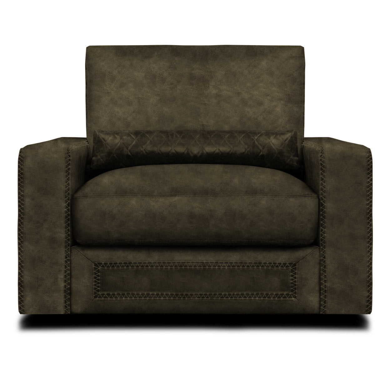 Downtown Cowboy Swivel Club Chair