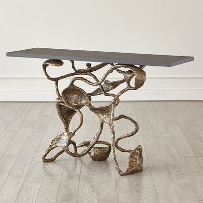 Drift Console-Faux Bronze